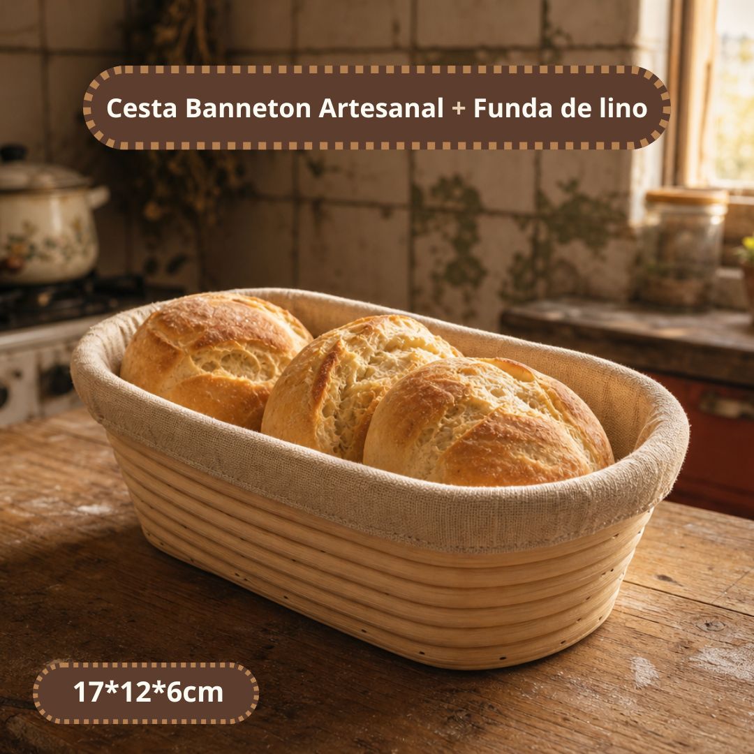Cesta Banneton Artesanal